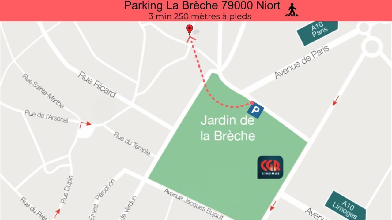 Niort - Hyper-Centre - Appartements En Duplex Ou Triplex - Wifi Fibre - Nouveau 외부 사진